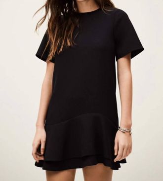 BA&SH Ilon Mini Dress In Bleunuit