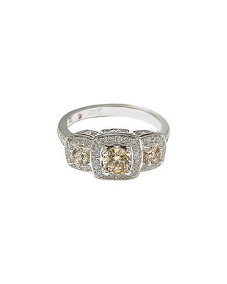 Suzy Levian Silver Cz Ring