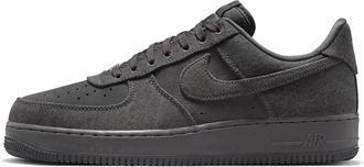 Nike Mens Air Force 1 07 LV8 Denim Shoes in Grey | IR0951-003