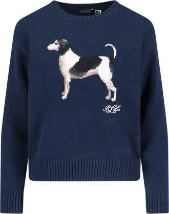 Lauren Ralph Lauren Maglione Intarisato English Foxhound