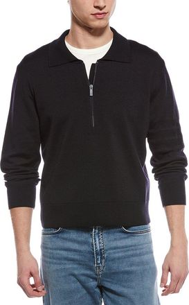 Thom Browne Double Face Wool & Linen-Blend Pullover