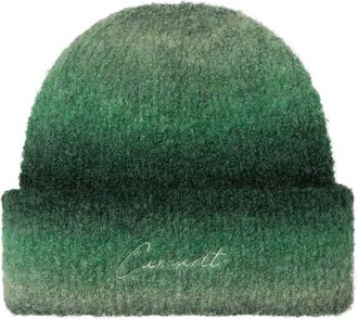 Carhartt Work in Progress Tony Gradient Stripe Boucl&eacute; Beanie in Green Tony Stripe at Nordstrom