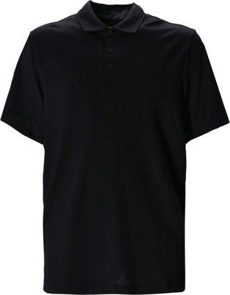 BOSS Polo in lyocell - Nero