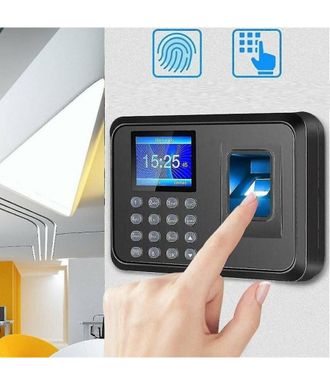 Trade Shop Trade Shop - Huella Dactilar Sello De Tiempo En Italiano Lector Biom&eacute;trico De Control De Acceso