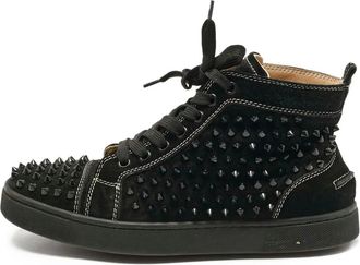 Christian Louboutin Sneakers Lou con borchie - Nero