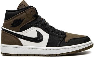Nike Jordan Air Jordan 1 Mid SE Olive Toe sneakers - women - Canvas/Rubber/Fabric - 8.5 - Green