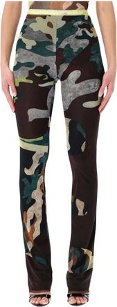 Ottolinger Ottolinger, Broeken, Dames, Veelkleurig, M, Polyester, Mesh Pants Morph Camo