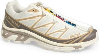 Salomon Gender Inclusive XT-6 Sneaker in Vanilla Ice at Nordstrom, Size 11.5 Womens