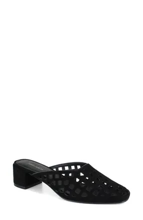 Splendid Ria Geo Cutout Mule in Black at Nordstrom, Size 9.5