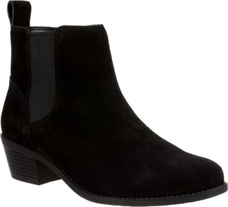 Vionic Womens Vionic Roseland Almond Toe Ankle Boots Black ROSELAND-BLK