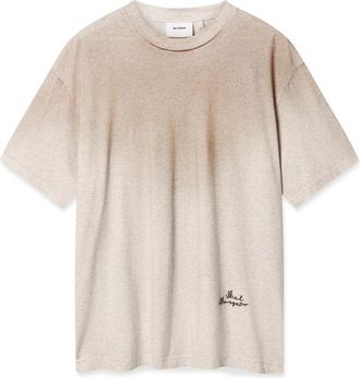 Axel Arigato Saba T-Shirt - Heren - T-shirts - Grijs - XL - Katoen - Tops