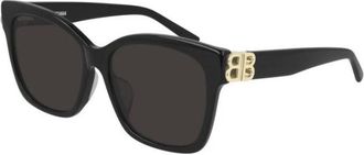 Balenciaga Everyday Zonnebril - Dames - Accessoires - Zwart - Maat: 57 MM