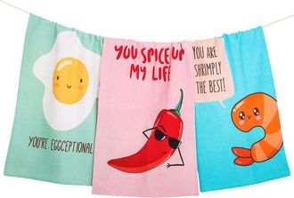 Tiramisu Youre Eggceptional Food Pun Towel Set