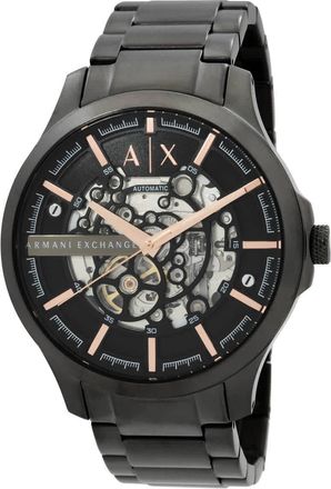 A|X Armani Exchange Automatic Black Dial Mens Watch AX2458
