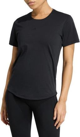 adidas Motion Essentials Performance T-Shirt in Black at Nordstrom Rack, Size X-Small
