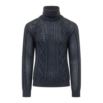 Rakk&igrave; Aran Dolcevita Hubbel - Knitwear - Hombre - Azul - XL