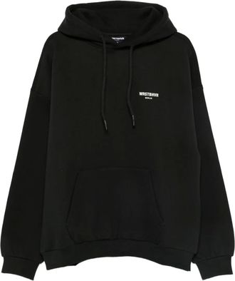 Worst Behavior Felpa con cappuccio e logo - Nero