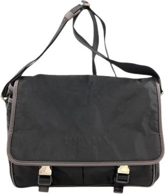 Prada Pre-owned Vintage Schoudertas - Dames - Vintage Schoudertas - Zwart - ONE Size - Nylon - Vintage