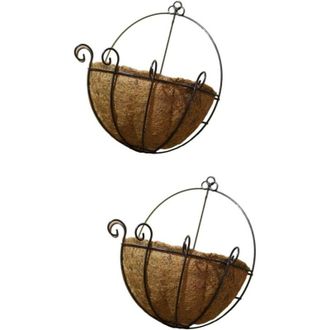 OEM 10 Macetas Colgantes De Metal Para Pared, Para Terraza, De Coco, Para Exteriores