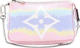 Louis Vuitton Pochette Accessoires Limited Edition Escale Monogram Giant Mini (Authentic Pre-Loved)