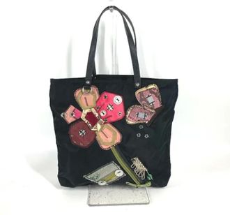 Prada Pre-owned Tote Bags, female, Multicolor, Size: ONE SIZE Pre-owned Leather prada-bags