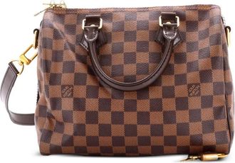 Louis Vuitton Speedy Bandouliere Bag Damier 25 satchel - Bruin