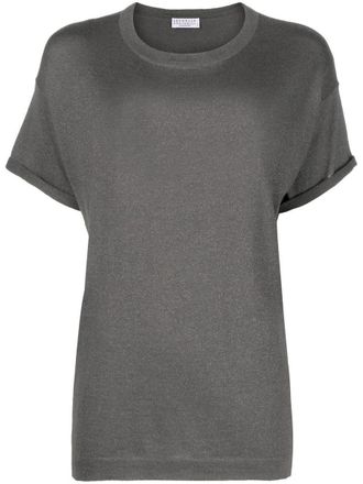 Brunello Cucinelli Cashmere And Silk T-Shirt