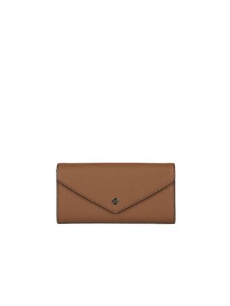 Michael Kors Womens Jet Set Travel Large Envelope Wallet - Taupe Leather - One Size