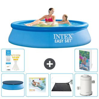 Intex Piscina Easy Set Redonda - 244x61 Cm - 7-piezas S70