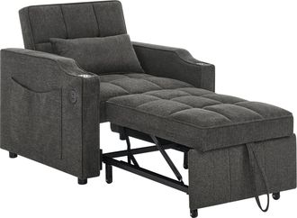 STILVORA Stilvora Sedia Da Ufficio Ergonomica Con Poggiapiedi E Supporto Lombare Ad Aria, Pelle, Nero