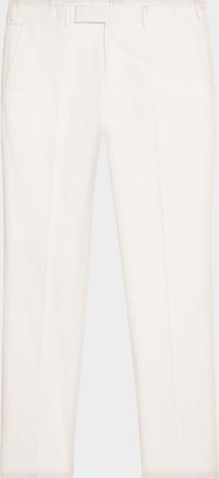 Ermenegildo Zegna Men & apos;s Premium Cotton Straight-Leg Trousers