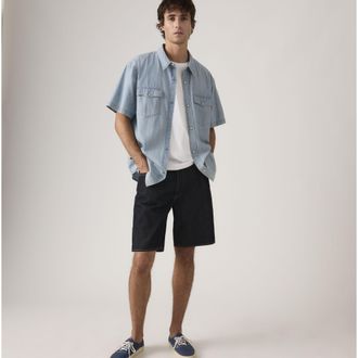 Levi's 468 Loose Shorts - Mens - 29 - Dark Wash / Rinse Master