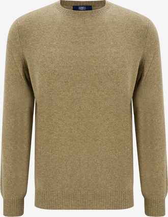 Fedeli Rundhalspullover aus Jersey