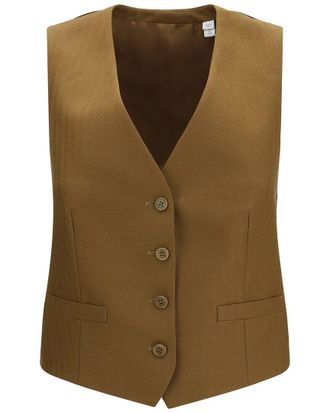 Burberry Wool & Mohair-Blend Vest