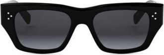 Celine CL40297U01B Square Full Rim Sunglasses - Black