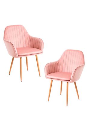 Regalos Miguel Regalos Miguel - Packs Sillas Comedor - Pack 2 Sillas Chic - Rosa