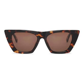 Anine Bing Sunglasses, female, Brown, Size: ONE SIZE Paris Sunglasses - Dark Tortoi