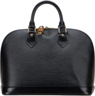 Louis Vuitton Pre-owned Handbags, female, Black, Size: ONE SIZE Pre-owned Vintage Handbag