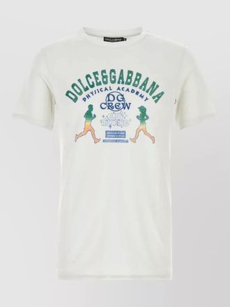 Dolce & Gabbana cotton crew neck t shirt graphic