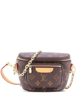 Louis Vuitton Bum Bag Monogram Canvas Mini belt bag - Brown