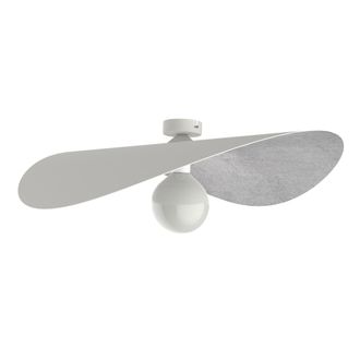 Lumicom Piuma Plaf&oacute;n Blanco Hoja
