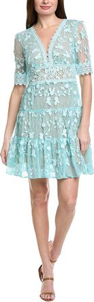 Adrianna Papell Lace Mini Dress