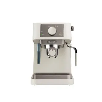DeLonghi Machine A Expresso - Delonghi - Stilosa Ec235.cr - Solo Pompe - Bouilloire Inox - Compatible Ese - Buse Vapeur - Finition Creme