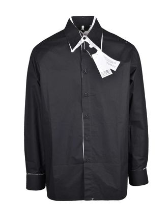 Maison Margiela Black Cotton Oversized Shirt
