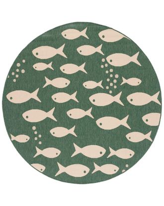 Safavieh Courtyard Polyester, Polypropylene & Latex Indoor/Outdoor Rug