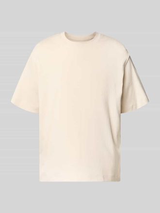 Jack & Jones Jack & Jones T-Shirt mit Label-Detail Modell EURBAN EDGE in Beige, Gr&ouml;&szlig;e XXL