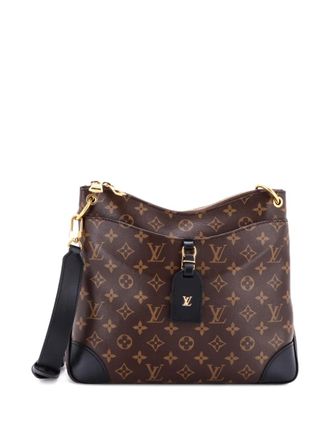 Louis Vuitton Odeon NM Handbag Monogram Canvas MM crossbody bag - Marrone