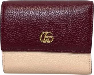 Gucci Pre-owned Portemonnee (drievoudig) - Dames - Vintage Accessoires - Veelkleurig - ONE Size - Leer - Vintage