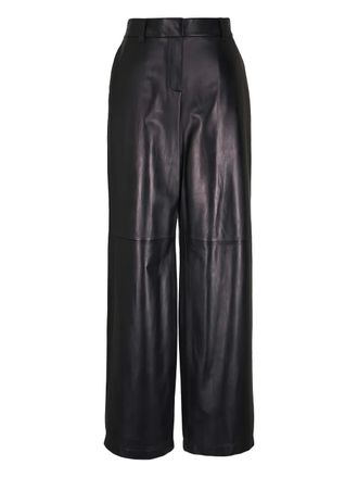 Lafayette 148 New York Sullivan panelled trousers - Black