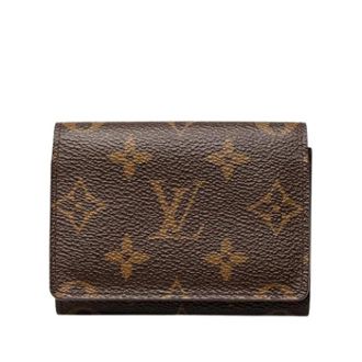 Louis Vuitton Pre-owned Wallets, female, Brown, Size: ONE SIZE Pre-owned Card Holder